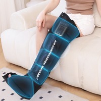 Masseur de jambes électrique à compression d'air 510K avec fonction chaleur et pétrissage, appareil de massage pneumatique pour pieds et mollets pour soulager la douleur