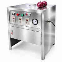 Commerciële elektrische uienpelschilmachine van roestvrij staal voor restaurant- en voedselverwerking