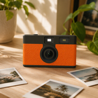Kamera Digital Retro XHW Baru CE dengan Flash LED Tanpa Layar, Kamera Vintage Digital Gratis untuk Perjalanan dan Berkemah