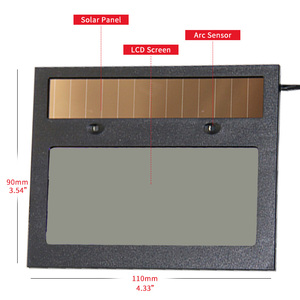 Máscara de Soldadura Eléctrica de Color Real con Atenuación Automática Solar para Batería, TIG, MIG, MMA, MAG, KR, KC, Ligera - Product Image 4