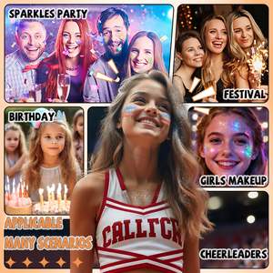 Polvo de Purpurina PET de Grado Cosmético, Biodegradable y Ecológico, Precio de Fábrica, Venta Caliente, 1kg MOQ para OEM y Suministro a Granel - Product Image 5