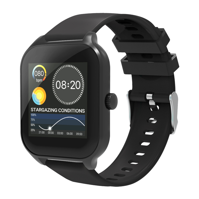 Smart Wristwatch Simulated Vital Signs Test Step Calorie Record Multi Sports Mode Daily Wearable Watch for Daily Use