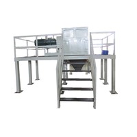 Mélangeur à double ruban en acier inoxydable pour épices et poudres, mélangeur à gaufres horizontal, moteur pour détergent, farine de blé