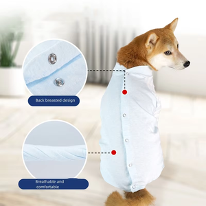 Collar Elástico al por Mayor Fácil de Usar y Cómodo para Perros Medianos y Grandes, Camisa para Perros, Mono para Mascotas - Product Image 2