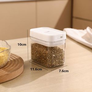 Food Grade Plastic sealed Container for Grains Coffee Beans Dried Fruits Noodles Food Storage <b>Jar</b> - Product Image 5