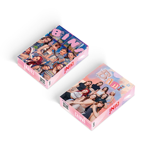 55 unids/set <span class=keywords><strong>BINI</strong></span> CHERRY en el álbum superior Laser Photocards Colet Mikha Maloi moda doble cara Lomo tarjetas postales Fans colección - Product Image 4