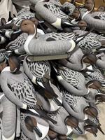 Décoy de canard à longue queue personnalisable en HDPE et EVA, fait main, durable pour toutes les saisons, appât flottant pour oiseaux aquatiques