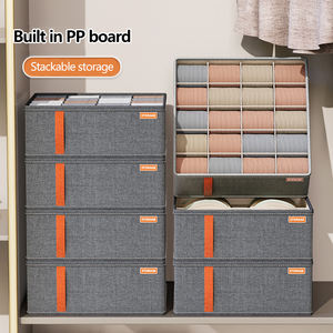 Hot Sell Wardrobe Foldable Drawer Socks Underwear Bra Box Storage Box Drawer Underwear Storage