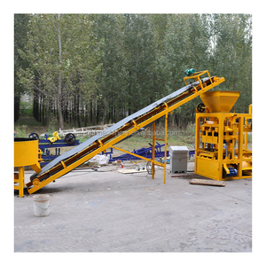 Günstige QT4-26 Halbautomatische Zement-Verbundstein-Hohlblockmaschine Produktionslinie für Kleinunternehmen - Product Image 2