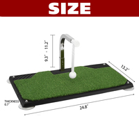 Aides à l'entraînement du swing de golf à rotation 360 degrés, hauteur réglable sur cinq niveaux, modèle SER-TA-HL1, marque OEM/ODM