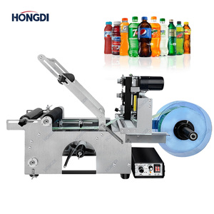 Machine d'étiquetage automatique haute précision pour bouteilles et canettes, avec écran tactile PLC électrique, pour la production domestique et en petites séries - Product Image 2