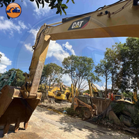 Excavatrice sur chenilles hydraulique Cat 330 d'occasion de haute qualité, 30 tonnes, moteur principal, équipement industriel, prix bas à vendre