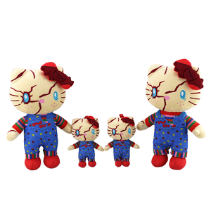 <span class=keywords><strong>Peluche</strong></span> de Gatito Adorable HY para Halloween, Muñeco de <span class=keywords><strong>Peluche</strong></span> de Fantasma <span class=keywords><strong>Chucky</strong></span>, Juguete de <span class=keywords><strong>Peluche</strong></span> de Algodón PP para Fiesta de Halloween, Alivio del Estrés - Product Image 4
