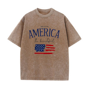 Hochwertiges Oversized T-Shirt aus 100% Baumwolle, Schwerer Streetwear-Stoff, Gewaschen, Individuell mit DTG-Druck für Herren, Unisex - Product Image 3