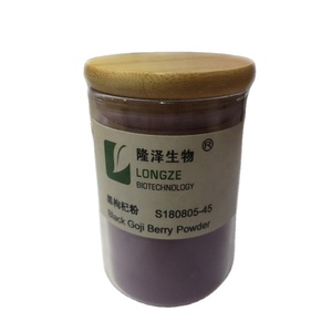 Polvo de extracto de bayas de <span class=keywords><strong>Goji</strong></span> negro puro Polvo de jugo de Wolfberry chino negro natural - Product Image 1