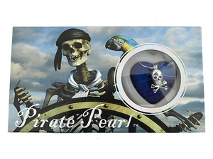 Il Regalo Perfetto per Halloween, Kit Collana con Perla dei Desideri e Teschio Pirata, Set Regalo con Ciondolo a Teschio - Product Image 1