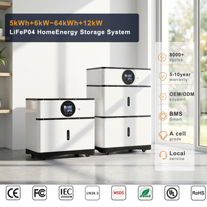 Batteria al Litio LiFePO4 51.2V 200Ah 10.24kWh Impilabile a Parete con Inverter Solare Ibrido BMS RS485 per Accumulo Energetico Domestico, Disponibile in Stock UE - Product Image 3