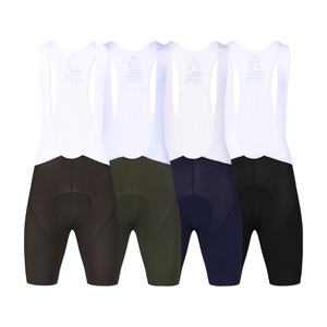 Monton uomo a lunga distanza bicicletta bavaglino corto in italia tinta unita Design quattro colori pantaloncini da bici - Product Image 3