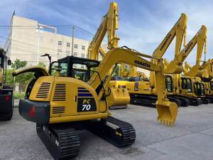 Excavadora de cadenas PC70 de 7 toneladas con cucharón de excavación de 0.37m³ de capacidad, motor pequeño, bomba y caja de cambios en venta - Product Image 3