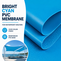 Membrane de tente imperméable en PVC 1000D, légère et résistante à l'abrasion, pour usage en bâche