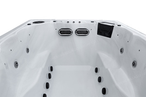 Popular Jacuzzi Atlantic 11 Swim <span class=keywords><strong>Spa</strong></span> con Jacuzzi Gecko o Balboa, Jacuzzi con Hidromasaje, Diseño Moderno, Piscina Infinita con Sistema LED - Product Image 3