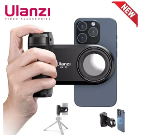 ที่จับโทรศัพท์ <span class=keywords><strong>Ulanzi</strong></span> MA35 พร้อมปุ่มชัตเตอร์แม่เหล็กไร้สาย สำหรับสมาร์ทโฟน ใช้ถ่ายเซลฟี่ ป้องกันการสั่นไหว ถ่ายภาพแนวตั้งและแนวนอนได้ - Product Image 5