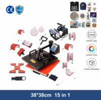 Presse à Chaud Manuelle Multifonctionnelle 38x38 (15x15 po) pour Sublimation et Marquage à Chaud sur Tasses et Chaussures – Garantie 1 An
