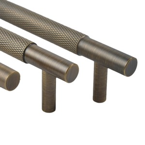 Rắn <span class=keywords><strong>brass</strong></span> nội knobs và cửa cổ điển xử lý đồ nội thất Phụ kiện cho tủ bếp bền và Antique kết thúc xử lý - Product Image 6