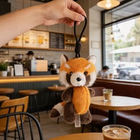 Jouets en peluche en gros d'usine : Adorables éléphants en peluche, porte-clés doux en peluche pour enfants