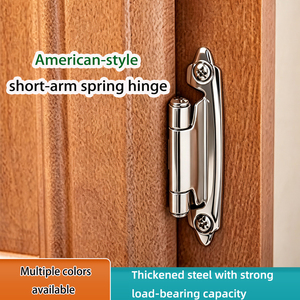 Modern Cabinet Hinge Soft Closing Furniture <b>Door</b> Hinge Adjustable Metal Hardware for Wardrobe Drawer Staircase - Product Image 4