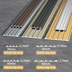 Profilés antidérapants en aluminium de qualité commerciale <span class=keywords><strong>pour</strong></span> escaliers, zones humides et extérieures - Marches de sécurité antidérapantes <span class=keywords><strong>pour</strong></span> salles de bain et ponts de <span class=keywords><strong>piscine</strong></span> - Product Image 3