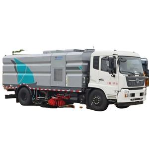 Dongfeng รถบรรทุกขยะดีเซล16000L HP5180TXS แบบธรรมดาเกียร์ยูโร5มาตรฐานการปล่อยน้ำหนักบรรทุก8ตันแบบใหม่ - Product Image 1