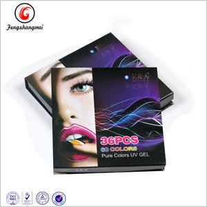 Kit de <span class=keywords><strong>dessin</strong></span> pour ongles en gel UV auto-nivelant à faire soi-même, pour designer français, lampe LED/UV, durcissement, 36 couleurs, utilisation professionnelle - Product Image 5