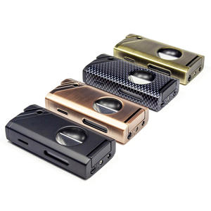 Briquet <span class=keywords><strong>coupe</strong></span>-cigare multifonctionnel en métal, <span class=keywords><strong>coupe</strong></span>-vent, à allumage direct, design minimaliste portable, pour le commerce transfrontalier - Product Image 3