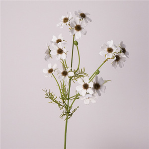 Fiori Artificiali in Seta di Alta Qualità Fatti a Mano, Crisantemi e Margherite con Effetto Idratato, per Giardinaggio Moderno e Matrimoni - Product Image 3