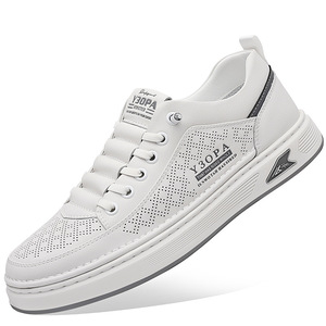 Y3OPA Zapatillas transpirables para hombre, suela de goma de tacón bajo, zapatos informales para el ocio - Product Image 4