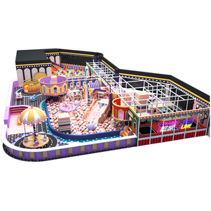Baby Kids Indoor Playground Center Children Indoor Amusement Playground With Slides - Product Image 2