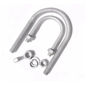 Thép lắp ráp HDG Lớp 5 u-<span class=keywords><strong>bolt</strong></span> <span class=keywords><strong>v</strong></span>ới các loại hạt din3570 tiêu chuẩn ISO chứng nhận - Product Image 1