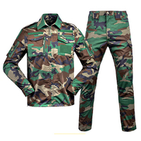 Vente flash - Uniforme respirant en tissu rip-stop camouflage, uniforme tactique d'extérieur pour l'entraînement tactique