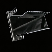 Bandeja Organizadora de Cables de Policarbonato Transparente (PC) de Alto Impacto, Fabricada por CNC, para Doblado en Frío, Guía de Cables para Centros de Datos, Corte y Grabado