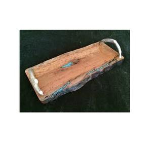 Diseños de bandejas de madera personalizados según los compradores con asa Único Último requisito nuevo Hecho EN LA India - Product Image 6