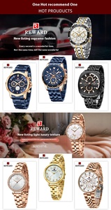 Reloj Deportivo Multifuncional de Cuarzo para Hombre RD83046M, Correa de Cuero, Resistente al Agua, Luminoso, Cronógrafo, Cristal Genuino - Product Image 6