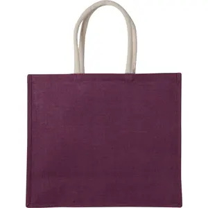 Borsa in iuta sostenibile Q24866, merchandising ecologico - Product Image 1