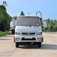 Camion compacteur de déchets diesel automatique HEAVSTY 5m3 avec une vitesse maximale de 110 km/h, 2 essieux, moteur 2300cc, poids total autorisé 4495 kg pour EQ1045SJ16DC