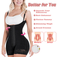 Logotipo personalizado Fagas Colombianas Moldeadoras Butt Lifter Body Shaper Fagas Para Mujer Postparto Faja BBL Fajas para Mujer