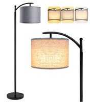 Lampadaire LED Moderne Chic E27 Base Design Vertical Minimaliste pour Salon Moderne Élégant Bureaux Appartements Chic Télécommande