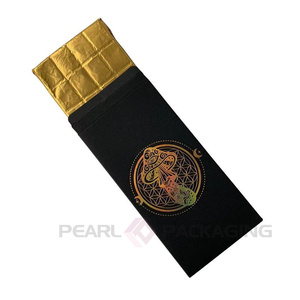 Chocolate Bar Packaging Milk Dark Choco Boxes with Molds Foils Ready to Ship Design Polkadot - Product Image 5