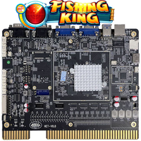 Carte de jeu PCB HET Fishing King Skill Game pour machine d'arcade de jeu de compétences, simple ou double joueur, à monnayeur, version espagnole