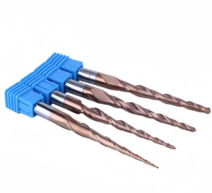 3.175x38 r0.5 r1.0 r1.5 R2 nhà sản xuất OEM chất lượng tốt rắn Carbide 2 Flutes côn bóng mũi End Mill cho 3D khắc gỗ - Product Image 4