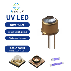 UV LED 265 255 225 Instrumento de Análise Detecção 235NM UVB LED para Água Médica Teste Qualidade do Ar Detecção de Fumaça Chama - Product Image 1